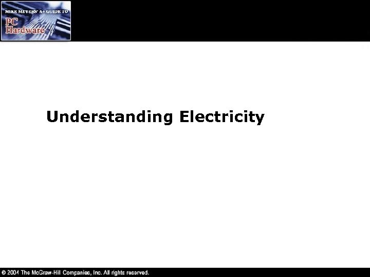 Understanding Electricity 