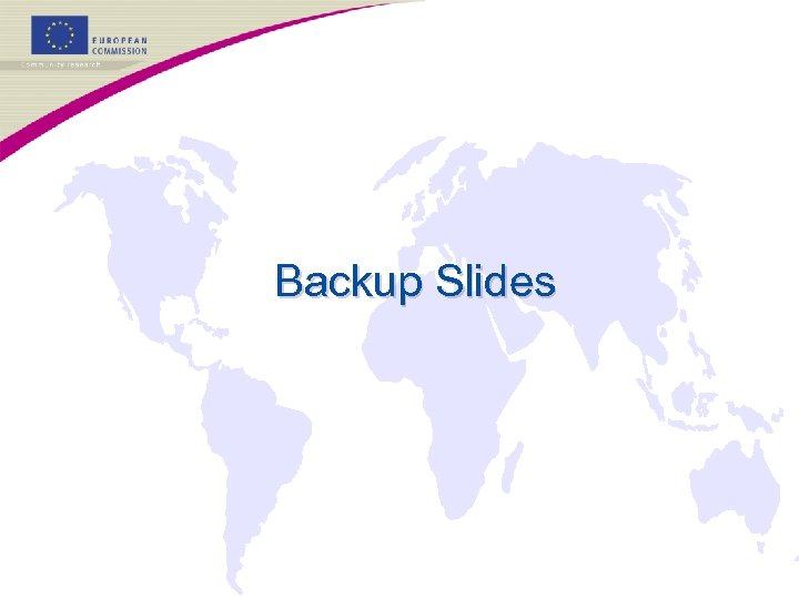 Backup Slides 