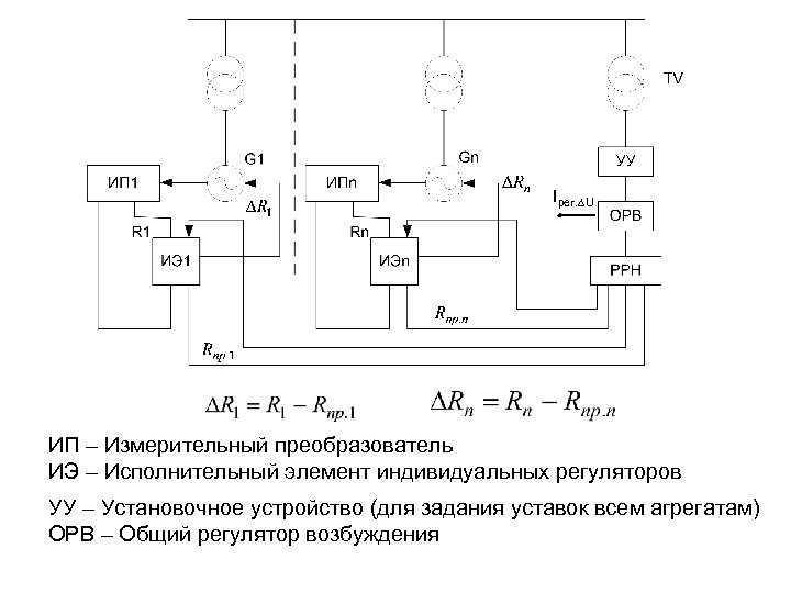 Измерительный преобразователь на схеме