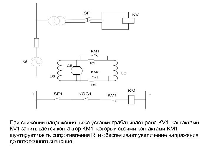 Что такое kv1 на схеме