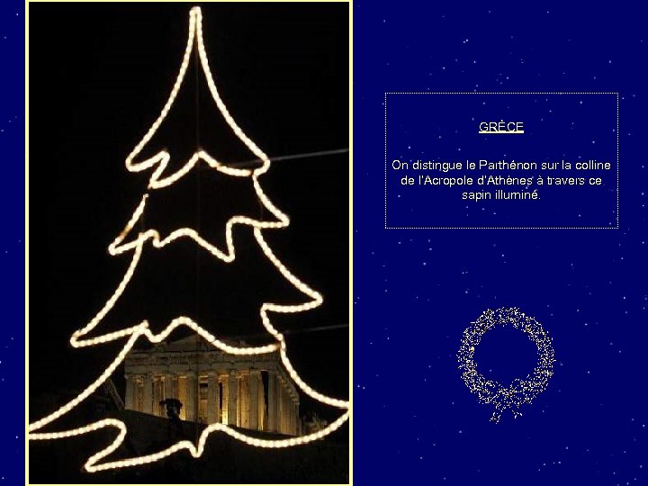 GRÈCE On distingue le Parthénon sur la colline de l’Acropole d’Athènes à travers ce