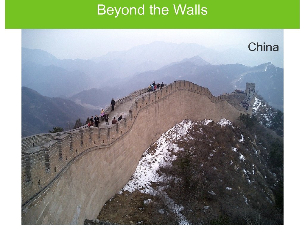 Beyond the Walls China 