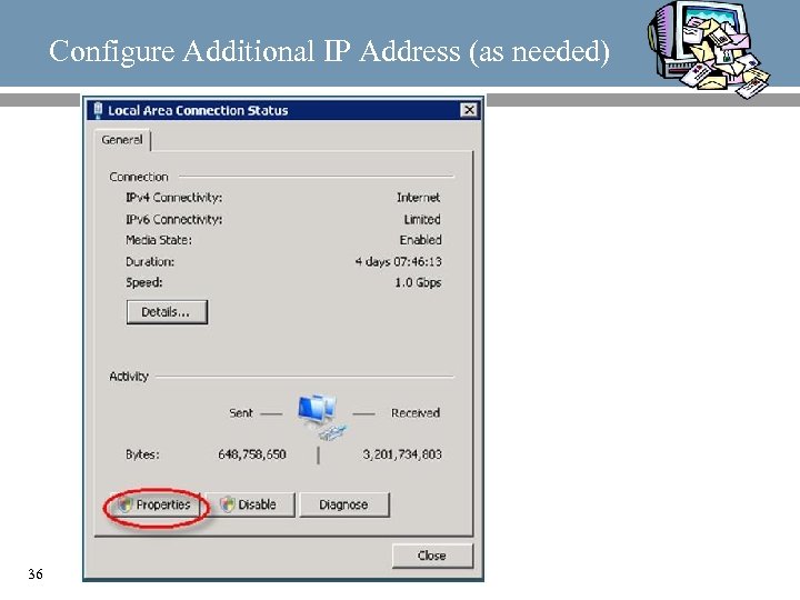 Configure Additional IP Address (as needed) 36 