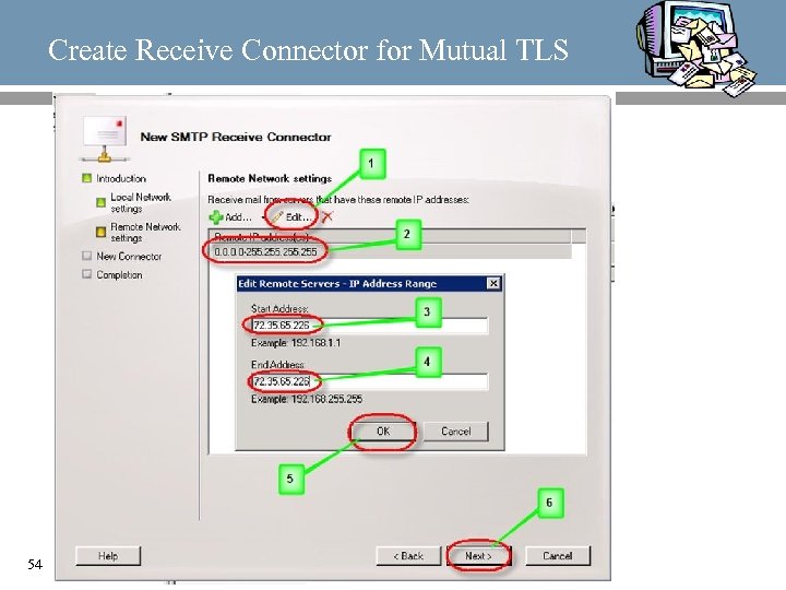 Create Receive Connector for Mutual TLS 54 