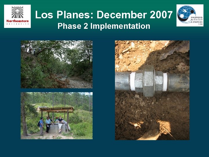 Los Planes: December 2007 Phase 2 Implementation 
