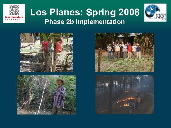 Los Planes: Spring 2008 Phase 2 b Implementation 