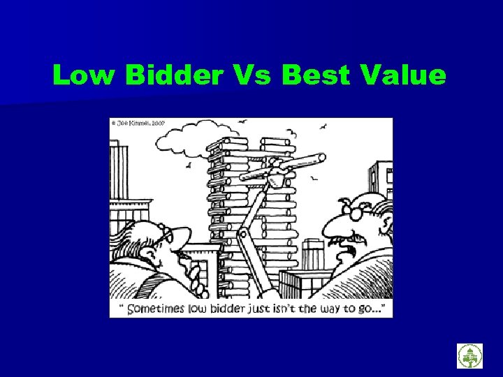 Low Bidder Vs Best Value 