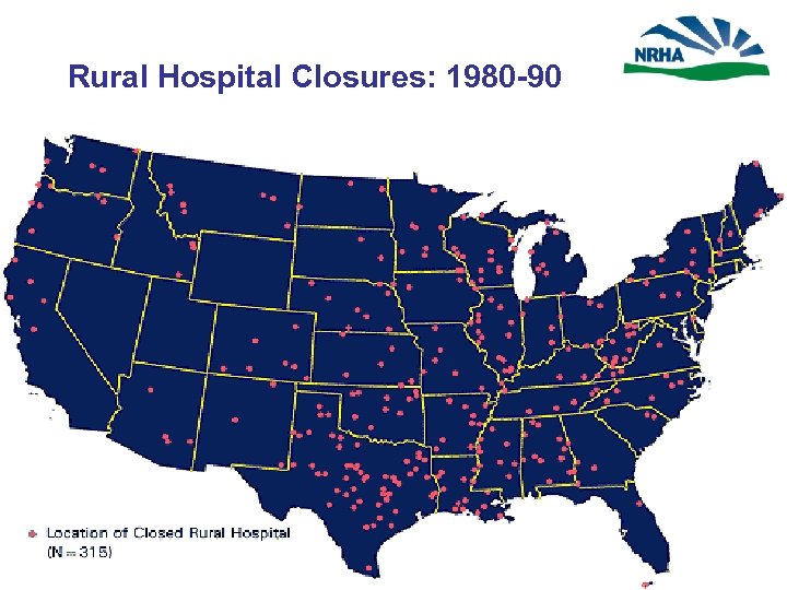 Rural Hospital Closures: 1980 -90 