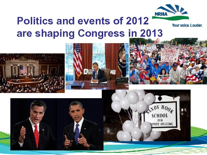 Politics and events of 2012 are shaping Congress in 2013 