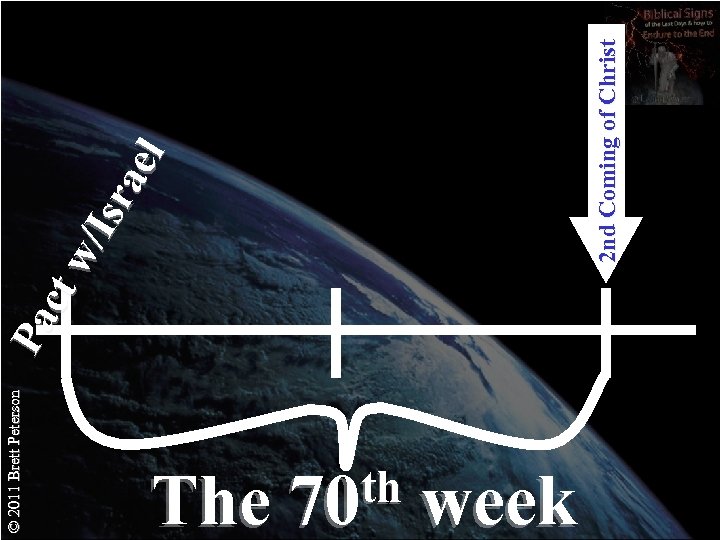 © 2011 Brett Peterson The th 70 week Pa ct 2 nd Coming of