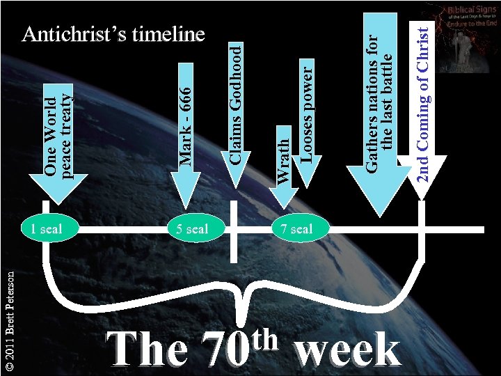 © 2011 Brett Peterson 1 seal 5 seal The th 70 7 seal week