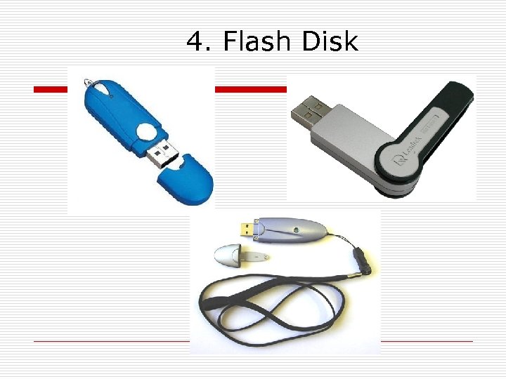 4. Flash Disk 