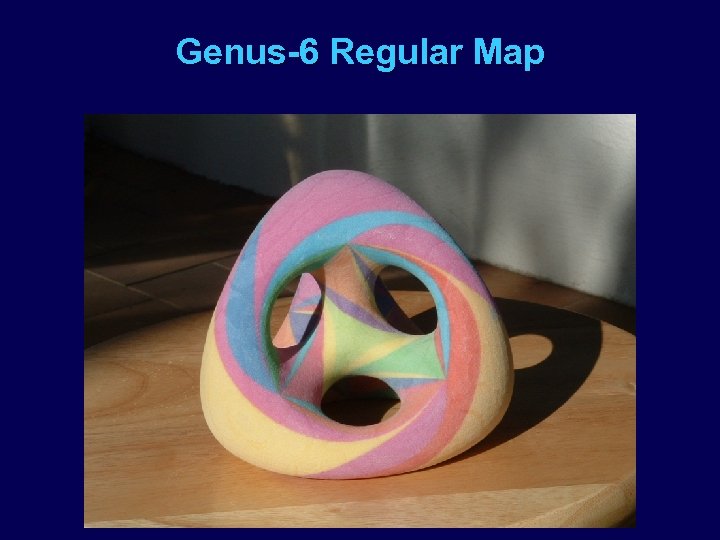 Genus-6 Regular Map 