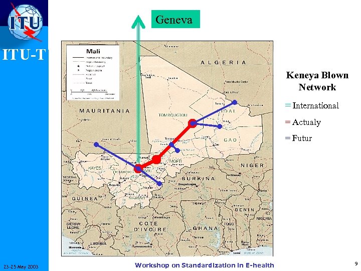 Geneva ITU-T Keneya Blown Network = International = Actualy = Futur 23 -25 May