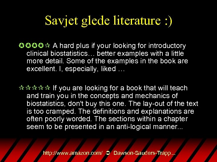 Savjet glede literature : ) A hard plus if your looking for introductory clinical