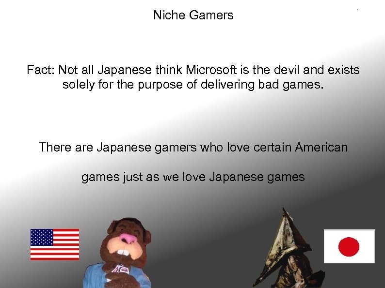 Niche Gamers Fact: Not all Japanese think Microsoft is the devil and exists solely