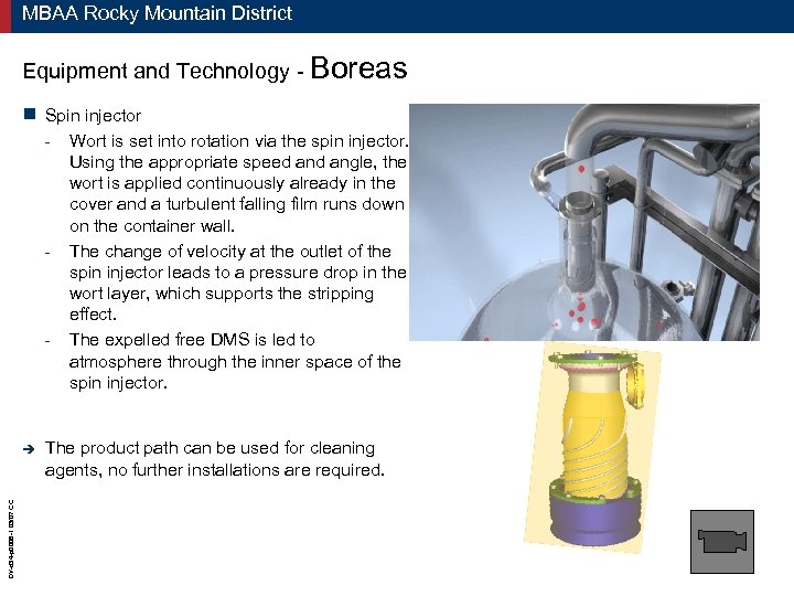 MBAA Rocky Mountain District Equipment and Technology - Boreas Spin injector - Wort is