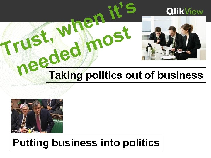 t’s i en h , w st t us d mo Tr de ee.