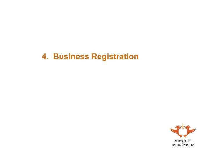 4. Business Registration 