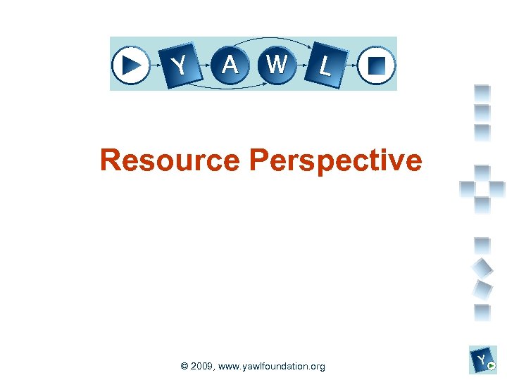 Resource Perspective a university for the real world R © 2009, www. yawlfoundation. org