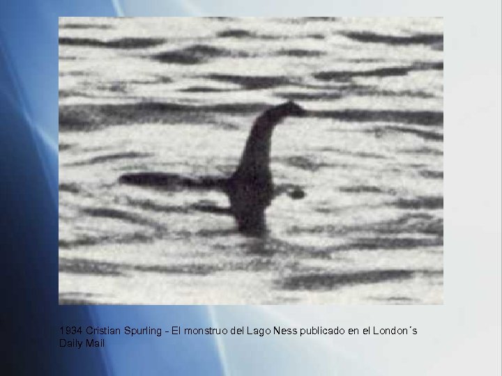 1934 Cristian Spurling - El monstruo del Lago Ness publicado en el London´s Daily