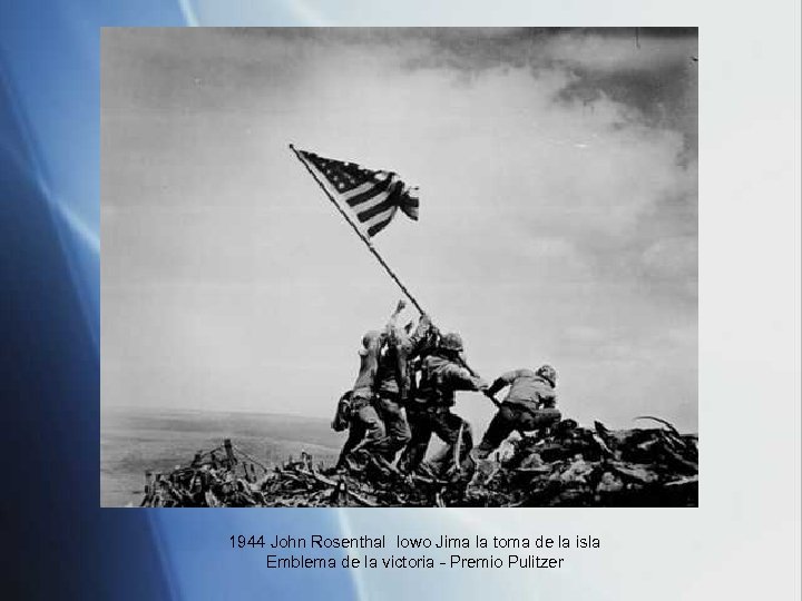 1944 John Rosenthal Iowo Jima la toma de la isla Emblema de la victoria