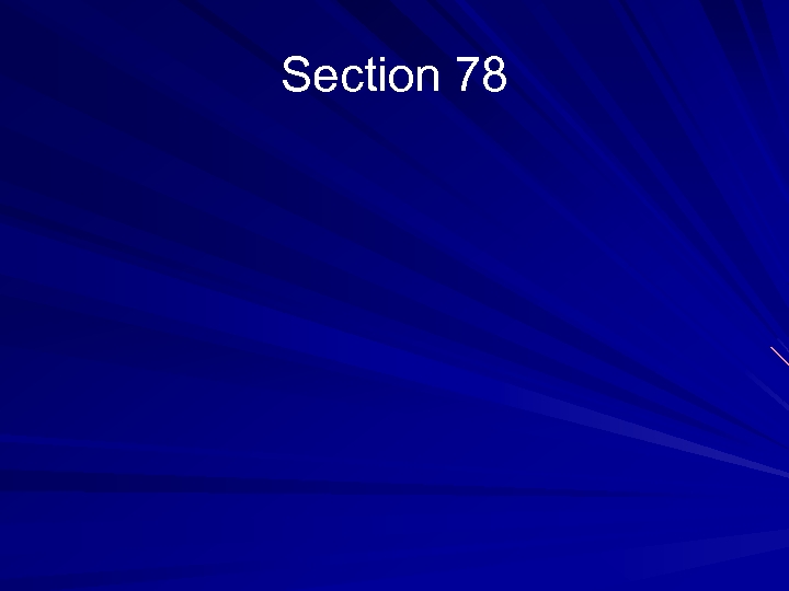 Section 78 
