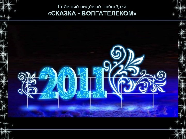 Главные видовые площадки «СКАЗКА - ВОЛГАТЕЛЕКОМ» 