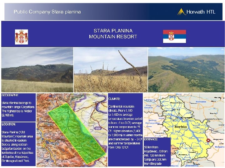 Public Company Stara planina 2. Kontekst projekta 6 