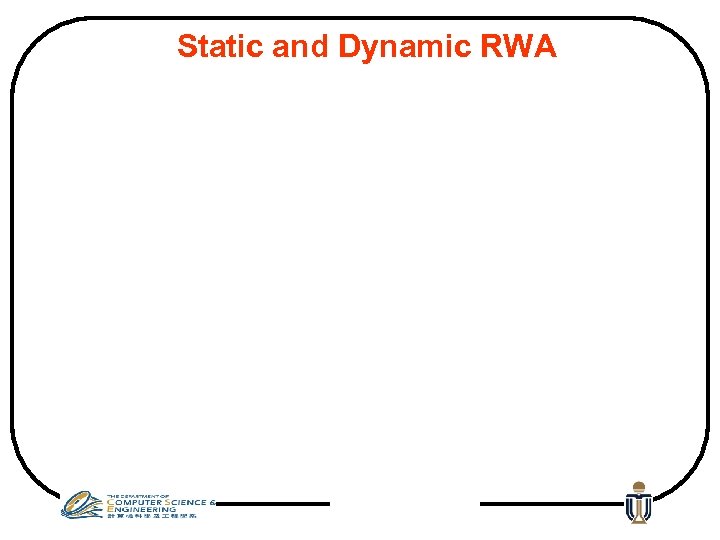 Static and Dynamic RWA 