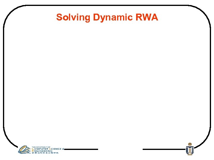 Solving Dynamic RWA 