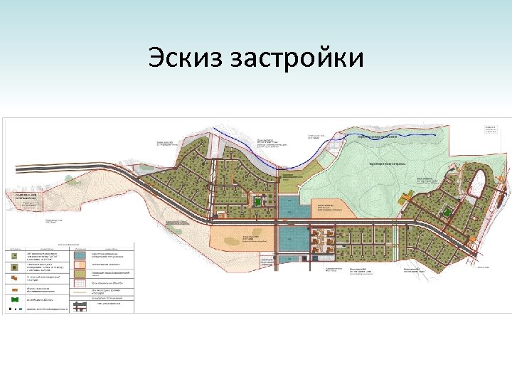 Эскиз застройки 