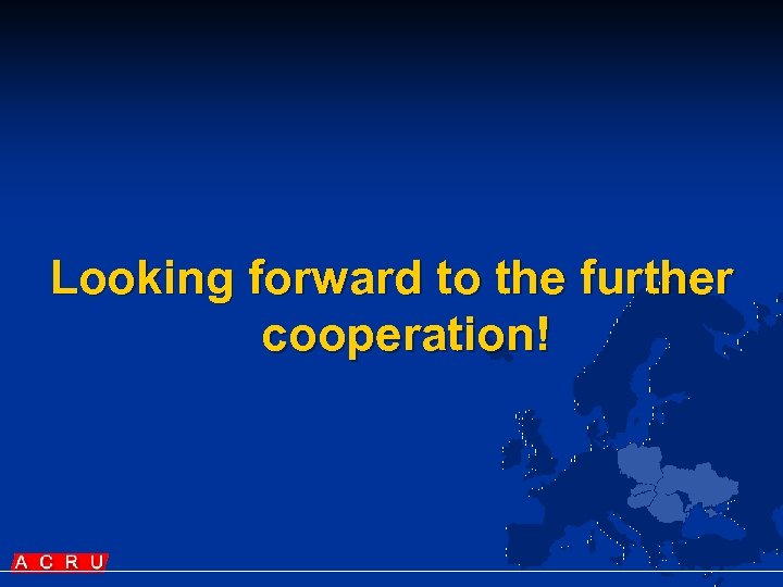 Looking forward to the further cooperation! 