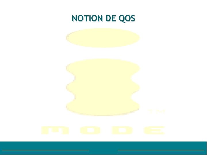 NOTION DE QOS 