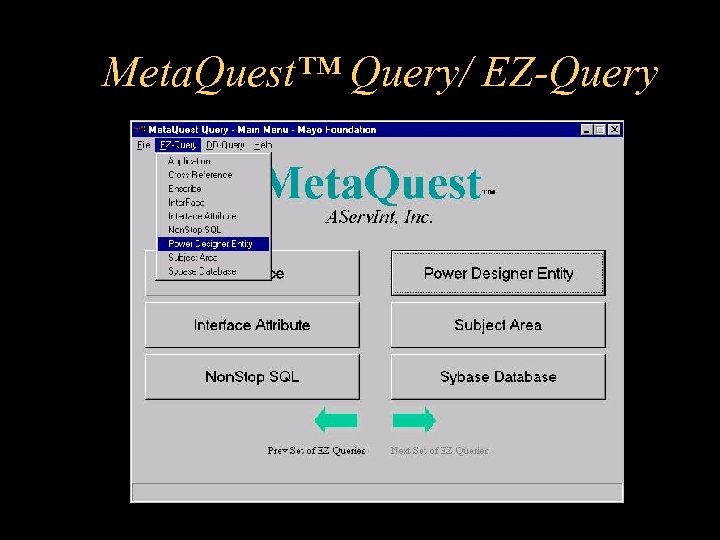 Meta. Quest™ Query/ EZ-Query 