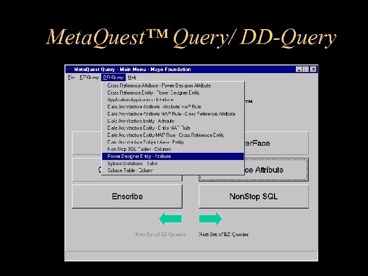 Meta. Quest™ Query/ DD-Query 