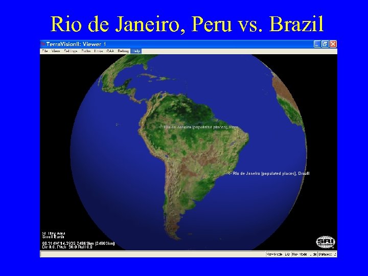 Rio de Janeiro, Peru vs. Brazil 