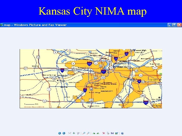 Kansas City NIMA map 