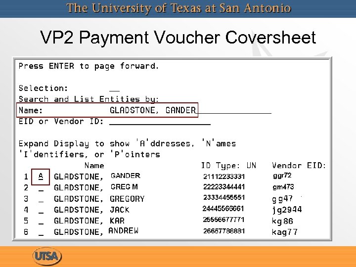 VP 2 Payment Voucher Coversheet 