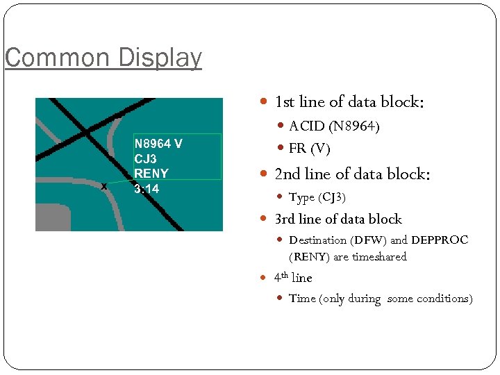 Common Display x N 8964 V CJ 3 RENY 3: 14 1 st line