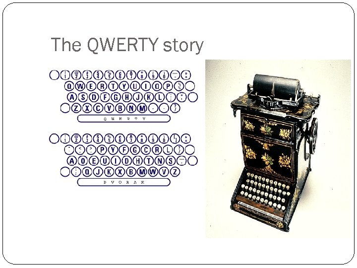 The QWERTY story 