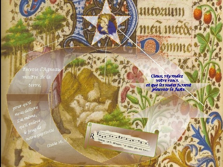 Envoie l’Agneau maître de la terre, il qu’ ur e po livr s dé