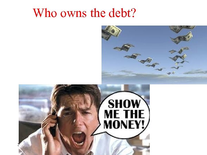 Who owns the debt? 30 -11 