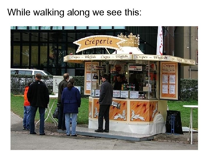 While walking along we see this: 