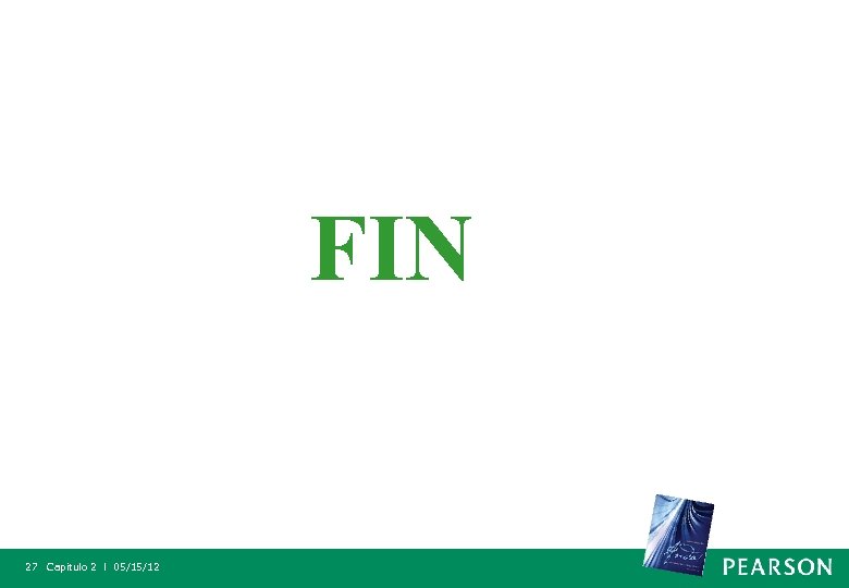 FIN 27 Capítulo 2 l 05/15/12 