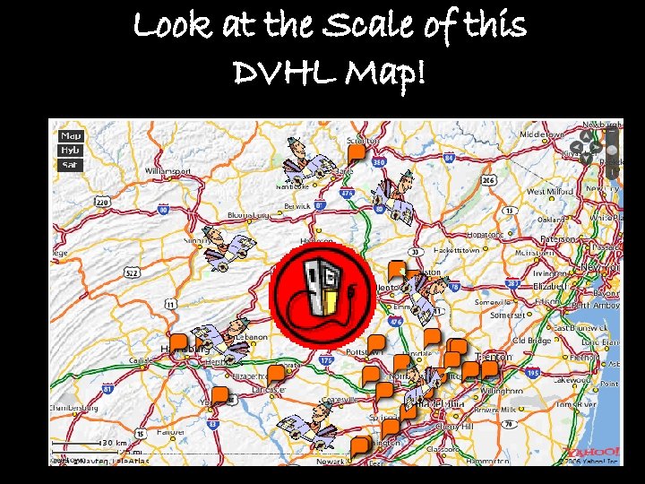 Look at the Scale of this DVHL Map! 