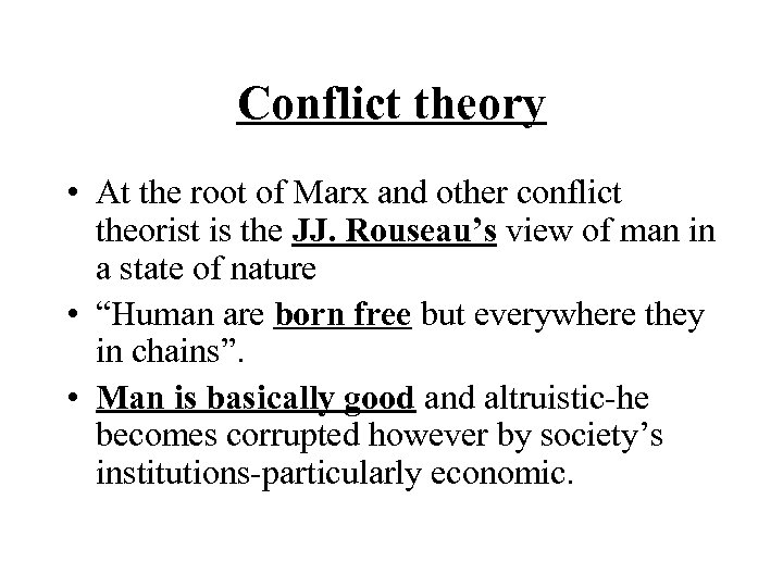 conflict theory vs structural functionalism