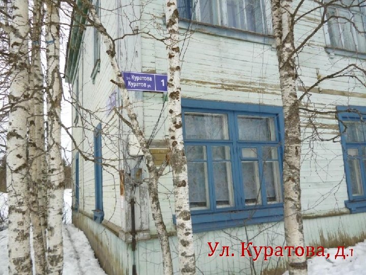 Ул. Куратова, д. 1 