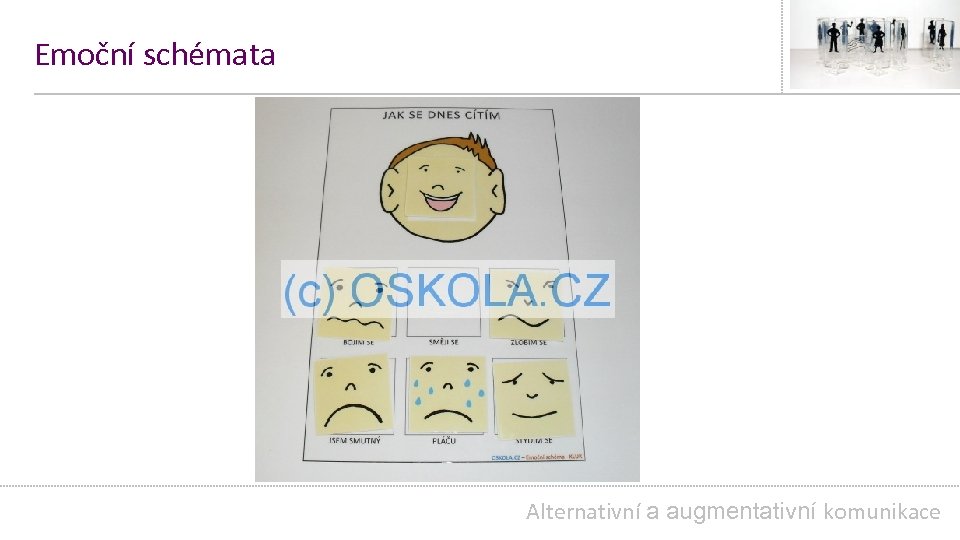 Emoční schémata Alternativní a augmentativní komunikace 