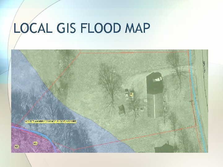 LOCAL GIS FLOOD MAP 